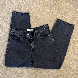 Abercrombie & Fitch Black Ankle Jeans